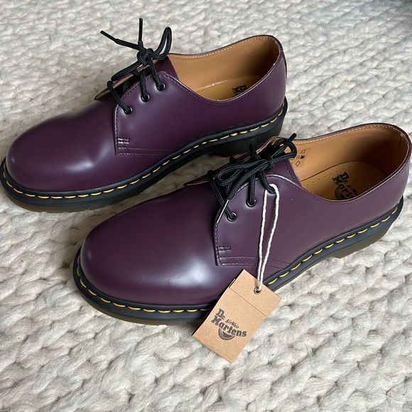 Dr. Martens Other - Dr. Air Walk Martens Purple Leather Shoes | 11m / 12.5w